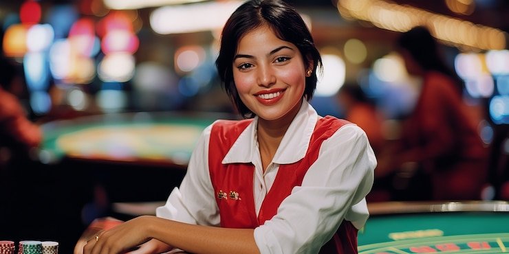 Roulette wheel spin on Dadu Online table